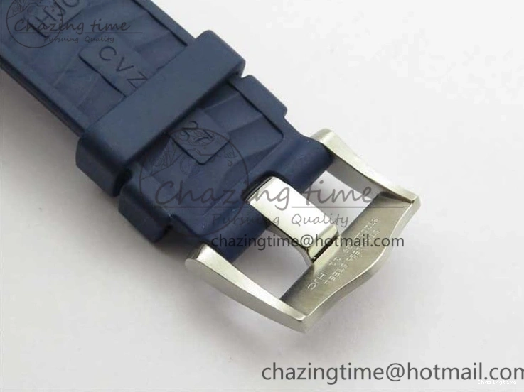 0321 Refined 2018 Seamaster Diver 300M SS YG VSF 1:1 Best Edition YG Bezel Blue Dial on Blue Rubber Strap A 7898